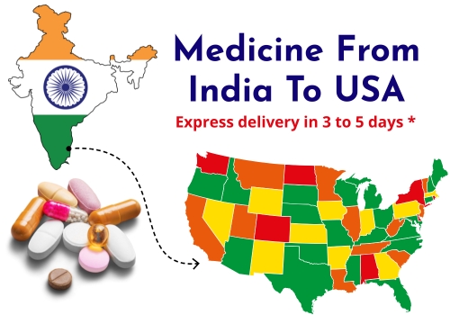 Medicine courier charges India to USA